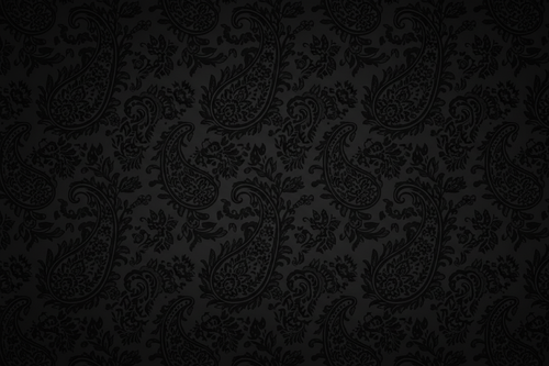 Dunkles Paisley-Muster